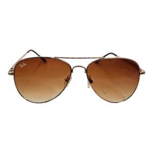 Ray-Ban RB 3025 56/14 135 Aviator Sunglasses Gold/Brown Gradient FRAMES ONLY!!